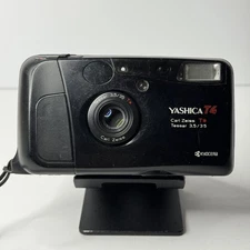 ⚡️KYOCERA Yashica T4 Carl Zeiss Tessar T* f/3.5 35mm Film Camera ⚠️ READ