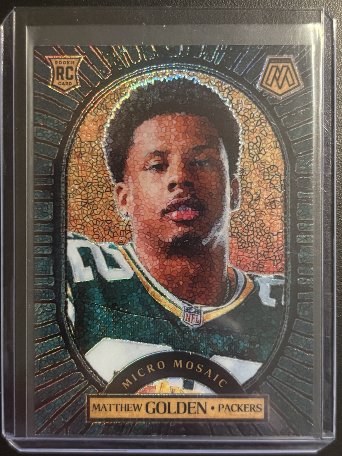 2025 Panini Mosaic Matthew Golden Micro Mosaic #17 RC