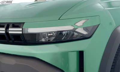 RDX Scheinwerferblenden für DACIA Duster III DJF (Mod. 2024-heute) & Bigster DJF