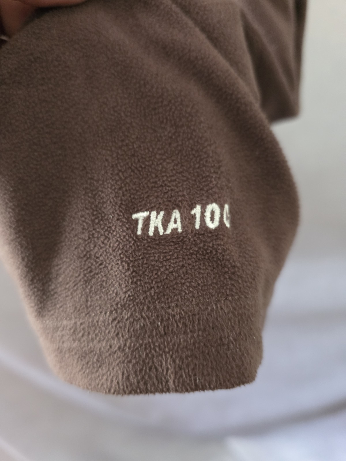 The North Face Women's TKA 100 Brown 1/4-Zip Fleece - Size Large image 2