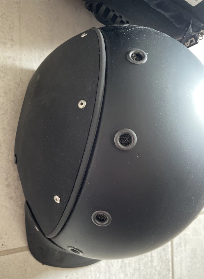 Casco Reithelm Champ + Casco Box Tasche schwarz superior Protection Gr M 54 - 58 - Bild 3 von 4