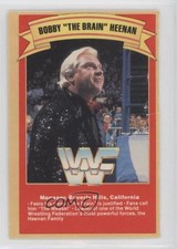 1988 Good Humor Gold Bond Ice Cream Bobby Heenan 1p5
