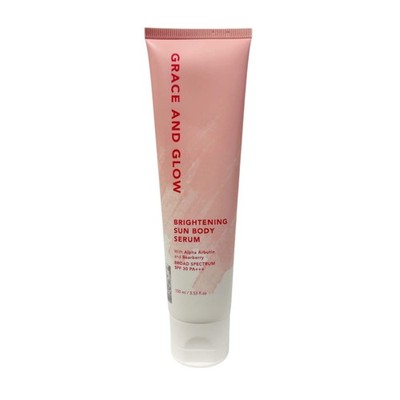 Grace & Glow Sun Body Serum SPF30 PA+++ Alpha Arbutin Bearberry 100ml