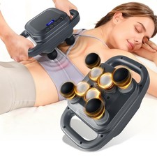 Best 8 Head Massage Gun Deep Tissue Back Massager for Pain Relief Tissue,Neck