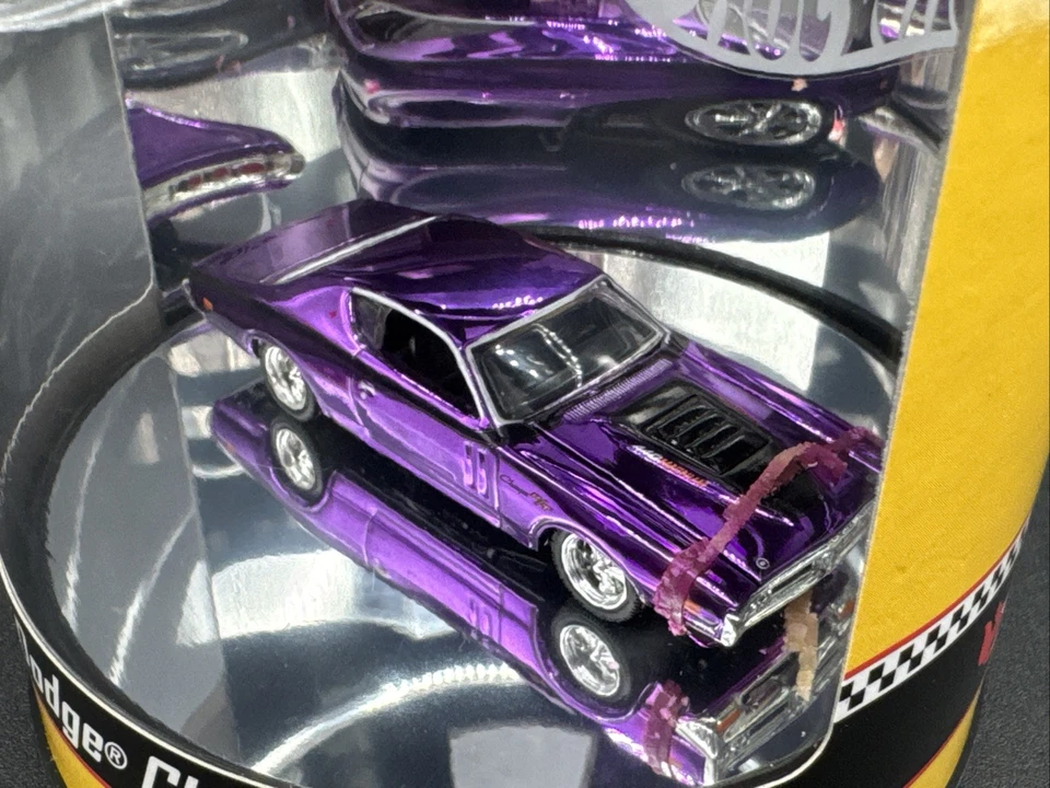 Dodge Charger RLC Neo Classics Purple 71 2003 lata de aceite 1/3.000 Redline Foto 4 de 4