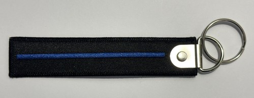 Thin Blue Line, Aust Flag, Police, Law Enforcement, TBL, Keyring, 1 x Item - Picture 4 of 8