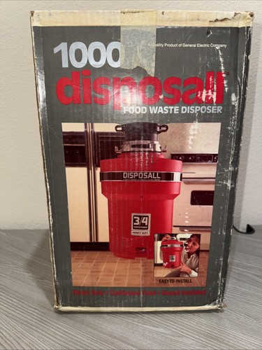 GE Disposal 1000 Garbage Disposal 3/4 Horsepower. New - Picture 2 of 4