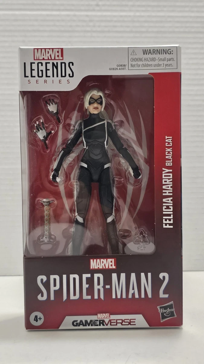 MARVEL LEGENDS ブラックキャット Boneco De Ação Marvel Legends Series Gamerverse Black Cat | Frete