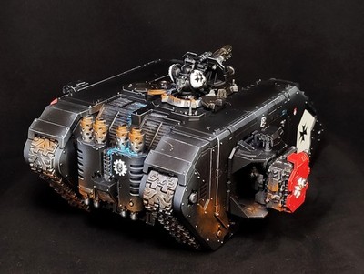 Black Templars Land Raider Crusader painted Warhammer 40k Primaris