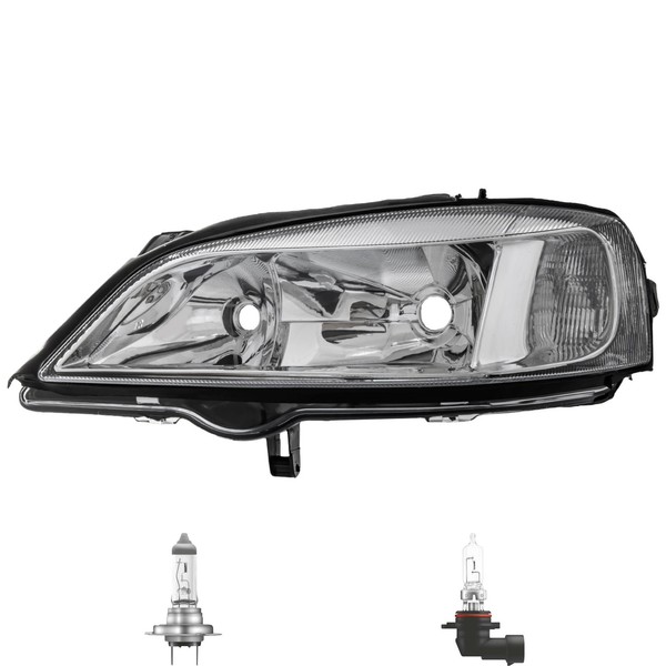 Scheinwerfer Links H7/HB3 FüR Opel Astra G CC F48_ F08_ F35_ F67 Inkl. Lampen-image