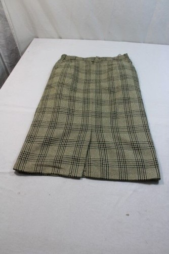 D10950 Markenlos Jupe 36 Nuance Vert Beige Braun Individualisé Bien - Photo 1/1