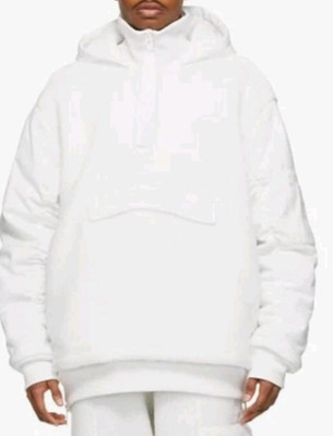 Adidas X White Pullover Jacket/Coat Ivy Park, Unisex Size XL Oversized Look NEW