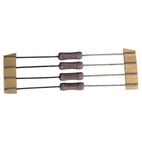 KOA Speer 300 Ohms 2 Watt 5% Metal Oxide Resistors FR301-82 - product listing photo