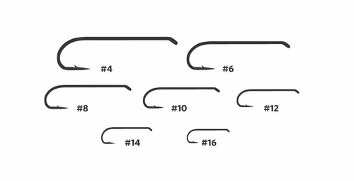 50 PACK UMPQUA U-SERIES U104 3X LONG NYMPH, STREAMER, BEADHEAD FLY TYING HOOKS - Picture 2 of 3