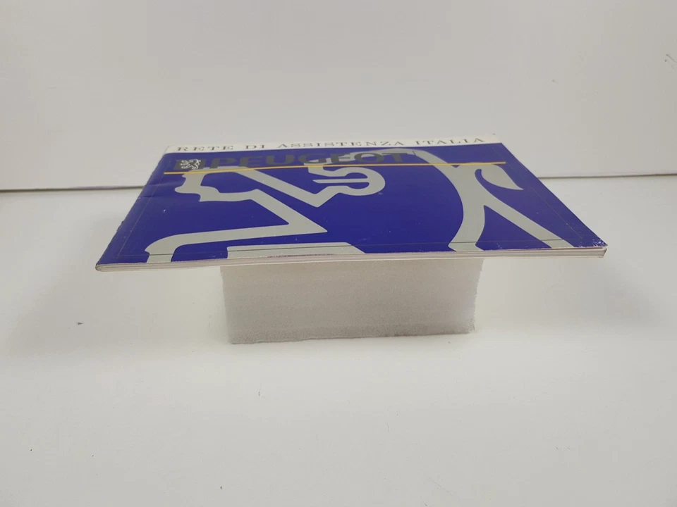 Manuale libretto uso e manutenzione Peugeot rete di assistenza Italia originale. - Immagine 2 di 4
