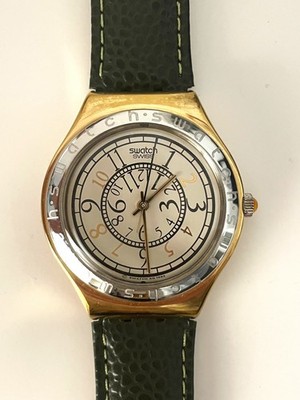 Swatch Irony YGG 100 RENVERSE Bi Color grün 1995