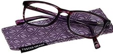 Reading Glasses  ELANA Purple Foster Grant readers