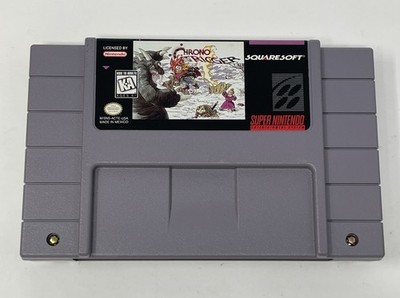 Chrono Trigger Squaresoft SNES Cart Only Tested & Saving  Authentic Super Clean