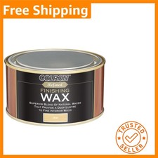 Clear 325g Colron Finishing Wax - Easy Application for Lasting Wood Beauty
