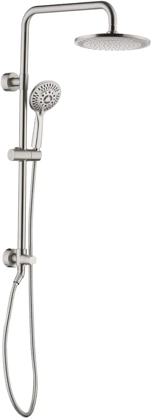 Rain Shower Heads System - 9 Inch Rainfall Shower Head and Handheld Shower Head
