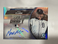 2023 Bowman Draft Baseball Draft Night Auto Max Clark /99 BDNA-MC