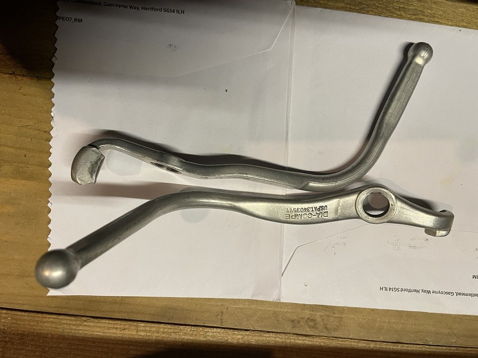 1pr DIA COMPE DC165 Road Bike Brake Lever Hoods Black Non Aero For Extension | UK - Foto 12