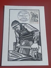 Carte 1er Jour oblitéré Thiers Coutellerie Emouleur Timbre N°2467 / 1987
