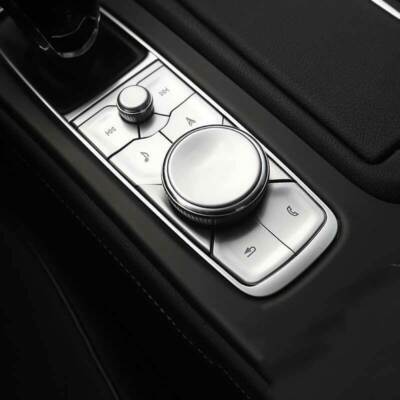 Fit For Cadillac CT5 2019-2023 Aluminum Silver Electronic Handbrake Decoration