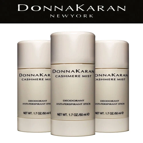 gravid omgivet historie 3-Pack Donna Karan Cashmere Mist for Women Antiperspirant Deodorant Stick  1.7 oz 881660669079 | eBay