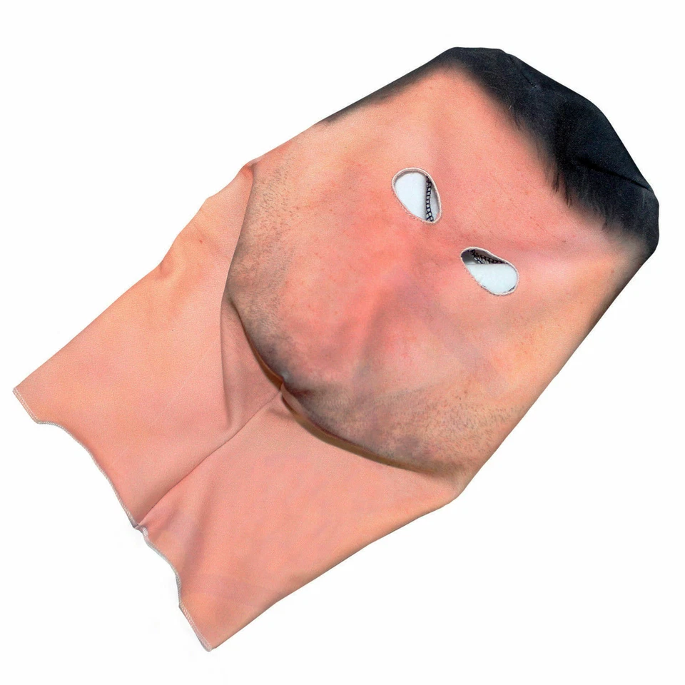 New 3D Nofaceman Realistic Anti Tracking Mask Balaclava Hood Cosplay - Image 3 of 4