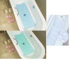 Clear Blue/Clear White/Clear Green PVC Bath Tub and Shower Mat 40"*16" Newest