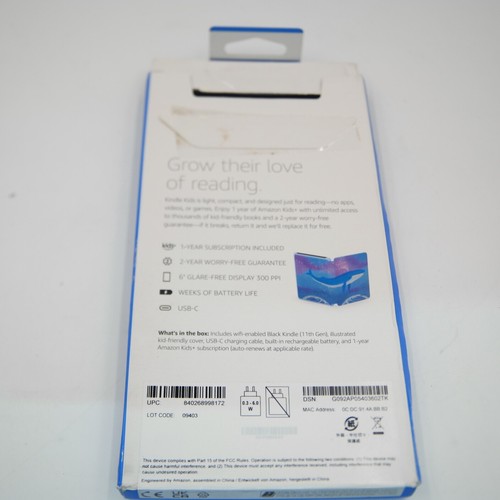 Amazon Kindle Kids Edition (11th Generation 2024 Release) 16 GB, Space Whale - Picture 6 of 6