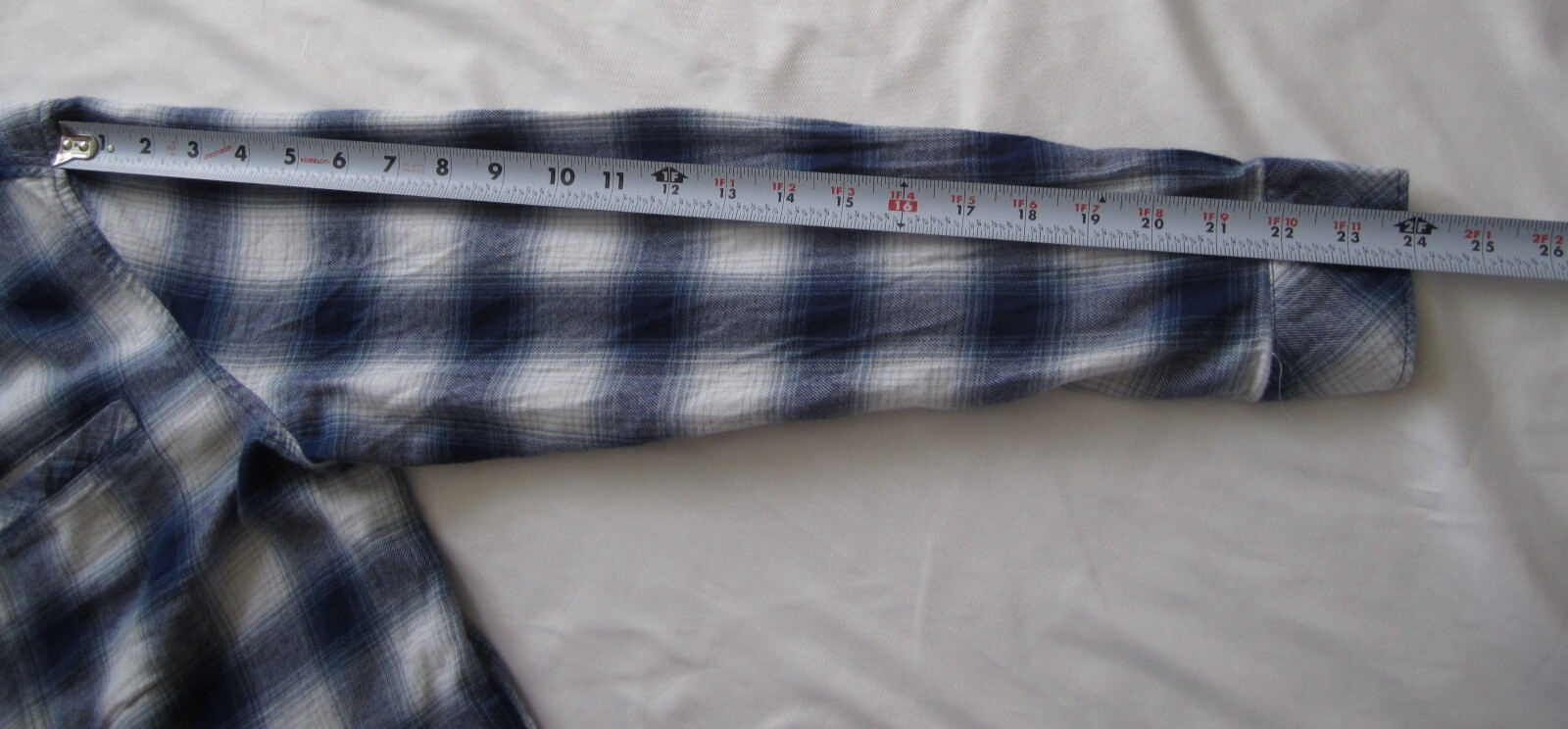 Men's Boston Traders Button Madras Pattern Long S… - image 8