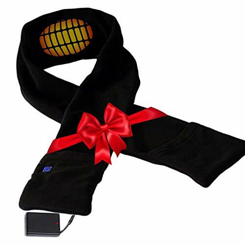 Electric Battery Powered Heated Neck Wrap for Warming Scarf with