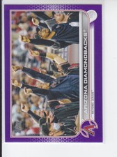 2022 Topps Purple Parallel Arizona Diamondbacks #144 Meijer Exclusive