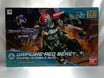 HG Gundam Build Divers 1/144 Grimoire Red Beret Plastic Model kit