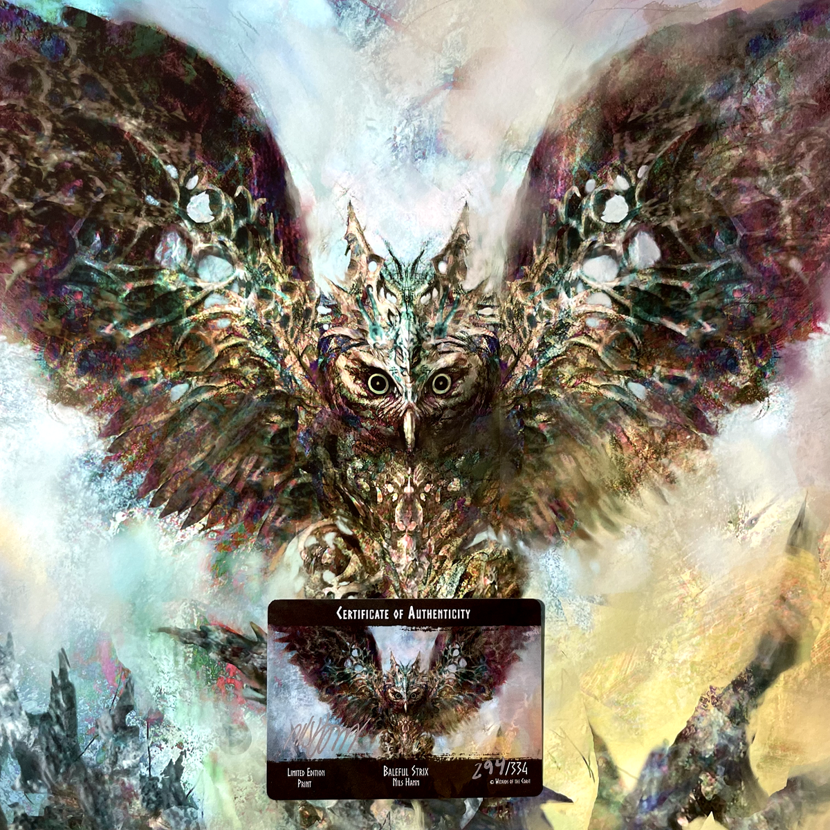 🦅 Baleful Strix 294/334 - Kickstarter EXCLUSIVE - Nils Hamm MTG