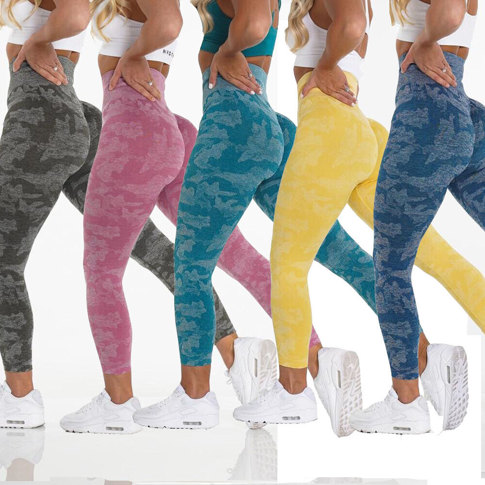 Women's Scrunch Butt Lift Workout Leggings High Waisted Tummy Control Yoga  Pants
