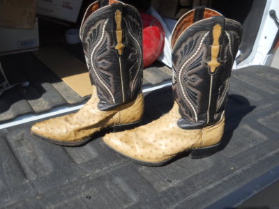 mexican ostrich boots