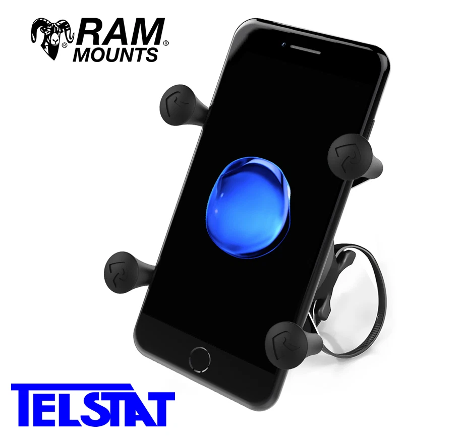  RAM EZ-On/Off Bicycle Base X-Grip Phone Mount RAP-274-1-UN7U iPhone Samsung HTC - image 2 of 4