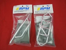 RPM TRAXXAS SLASH 4X4 FRONT + REAR CHROME BUMPER SET LCG + NON LCG 80123 80023