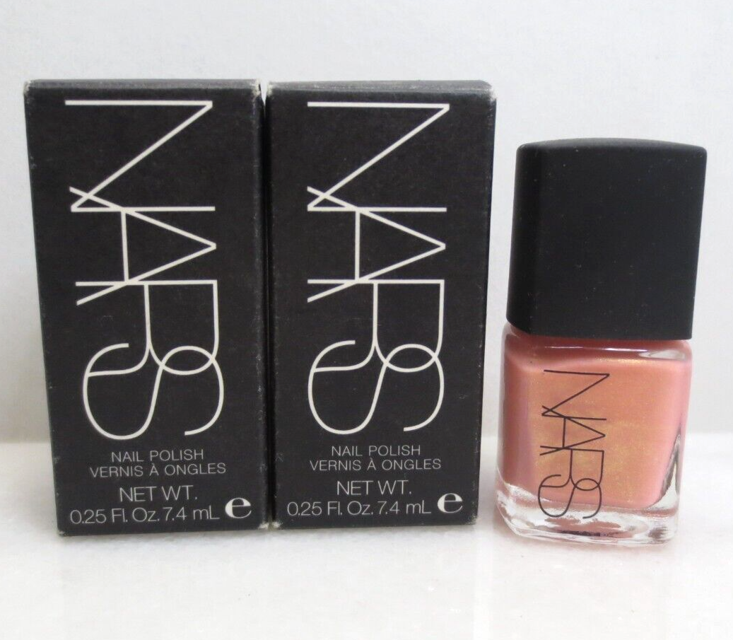 NARS Mini Nail Polish in Orgasm 0.25 oz - Set of 2-image