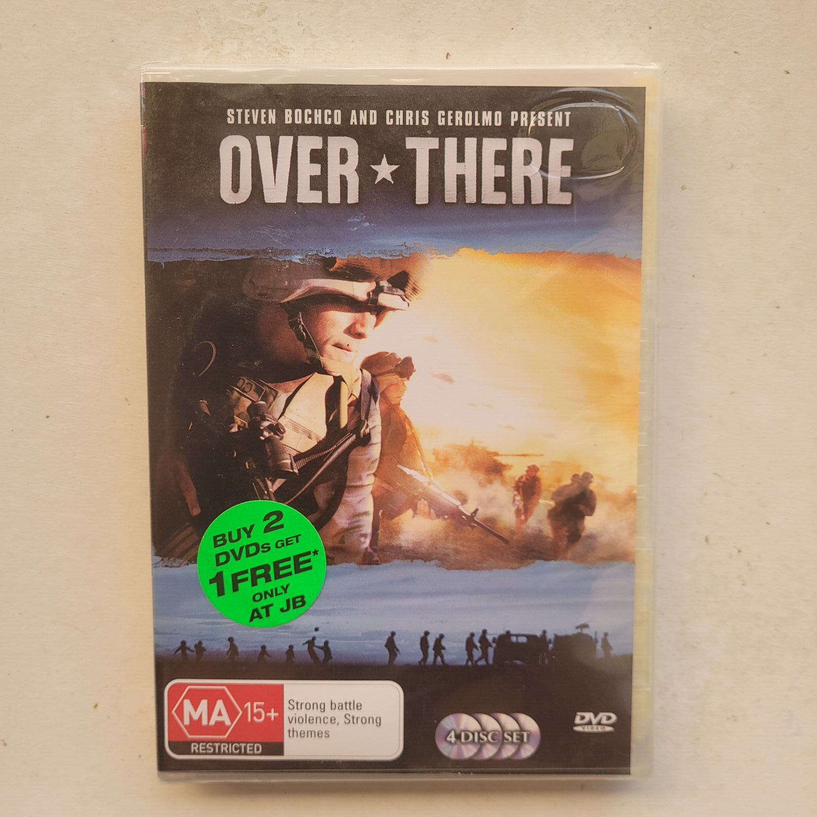 Over There Complete TV Series - Brand New Sealed Region 4 DVD - Iraq War