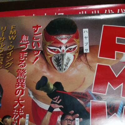 FMW professional wrestling poster collection sports martial arts 