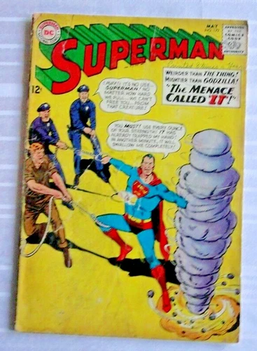 Vintage Comic Book Superman #177 May 1965 DC Comics                           77