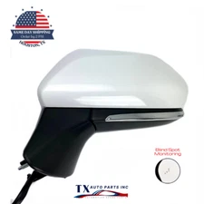 For 2018-2024 TOYOTA CAMRY Driver Side Mirror BSM Power Heated Signal PAINTED
