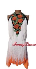 Tassel Latin Dance Dress Clothing Salsa Costume Ballroom Competition SMOOTH