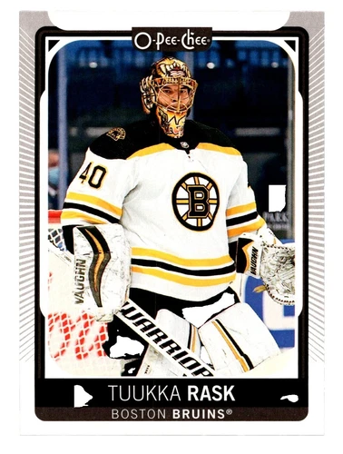 O-Pee-Chee Tuukka Rask Ice Hockey Sports Trading Cards