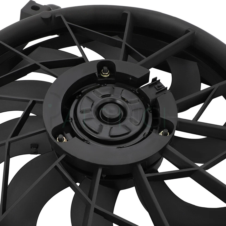 Radiator Condenser Cooling Fan Assembly For 2005-2007 Chevrolet Silverado 1500 Foto 4 de 4