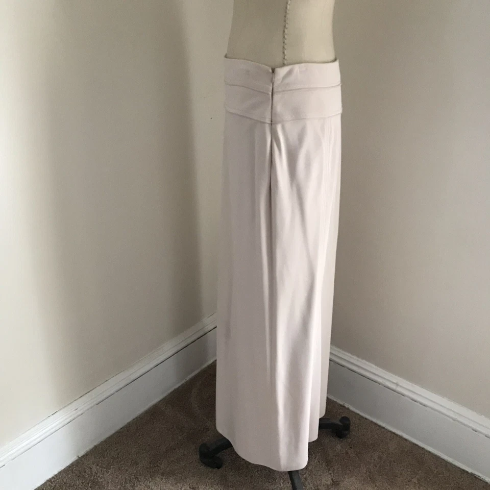 Falda de pasarela Claude Montana Butternut Hecha en Italia EU46 12US Foto 2 de 4